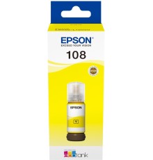 EPSON C13T09C44A  Картридж 108 EcoTank Ink для Epson L8050/L18050, Yellow 70ml