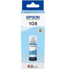 EPSON C13T09C54A  Картридж 108 EcoTank Ink для Epson L8050/L18050, Light Cyan 70ml