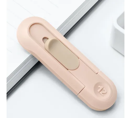 Нож канцелярский Deli ENS065-PK ENS065 шир.лез.12мм пластик розовый Нож канцелярский Deli ENS065-PK ENS065 шир.лез.12мм пластик розовый