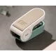 Степлер мини Deli EK203-GR EK203 24/6 26/6 (15листов) встроенный антистеплер зеленый 15скоб металл/пластик коробка