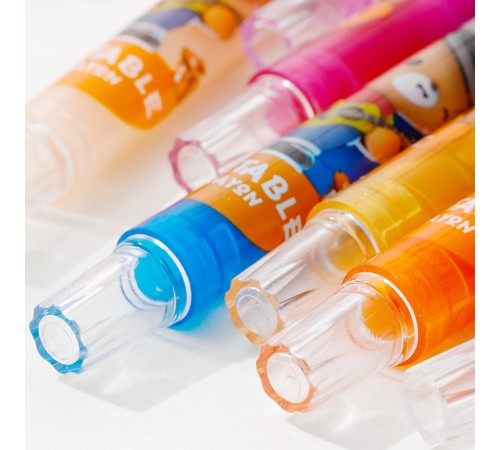 Восковые мелки Deli EC223-24 кругл. с поворотным механизмом 24цв. дл.165мм д.10мм блист.европод.