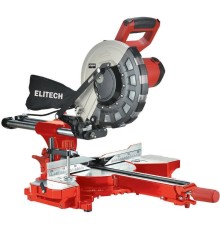 Торцовочная пила Elitech ПТ 825К (E2006.006.00) 1800Вт 4500об/мин d=255мм