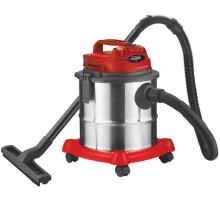Строительный пылесос Elitech ПС 020 (E1302.003.00) 1200Вт (уборка: сухая/сбор воды) красный
