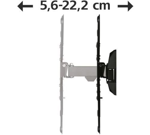 Кронштейн для телевизора Hama 00220823 черный 32"-65" макс.20кг настенный поворот и наклон Кронштейн для телевизора Hama 00220823 черный 32"-65" макс.20кг настенный поворот и наклон