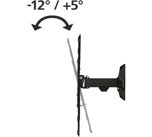 Кронштейн для телевизора Hama 00220823 черный 32"-65" макс.20кг настенный поворот и наклон Кронштейн для телевизора Hama 00220823 черный 32"-65" макс.20кг настенный поворот и наклон