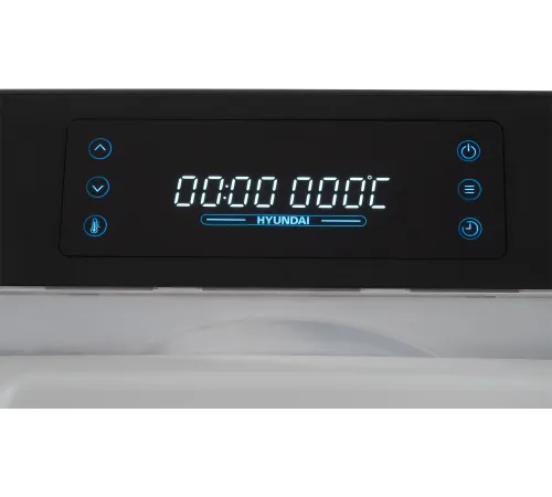 Сушка для фруктов и овощей Hyundai HYFD-8800 12под. 600Вт черный