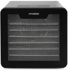Сушка для фруктов и овощей Hyundai HYFD-8802 14под. 600Вт серебристый