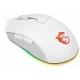 Мышь проводная Gaming Mouse MSI Clutch GM11, Wired, DPI 5000, symmetrical design, RGB lighting, White (S12-0401970-CLA)