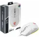 Мышь проводная Gaming Mouse MSI Clutch GM11, Wired, DPI 5000, symmetrical design, RGB lighting, White (S12-0401970-CLA)