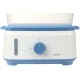 Пароварка Centek CT-1462 3ярус. 1050Вт белый/голубой