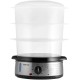 Пароварка Centek CT-1457 три корзины механическое управление мощность 800 Вт звуковой сигнал окончания работы чаша для риса в комплекте