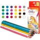 Набор карандашей цв. Deli EC132-24 ColoRun трехгран. 24цв.