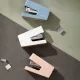Степлер мини Deli ENS083WHITE ENS083 Linfini N10 24/6 (15листов) белый 15скоб металл/пластик блистер