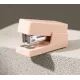 Степлер мини Deli ENS083PINK ENS083 Linfini N10 24/6 (15листов) розовый 15скоб металл/пластик блистер
