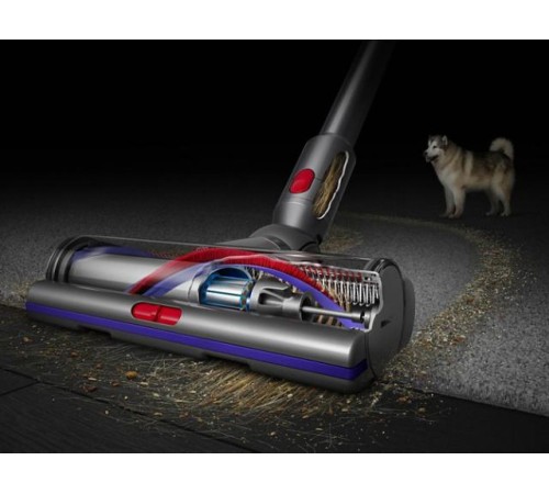 Пылесос Dyson SV28 V11 Vaccum голубой/никель