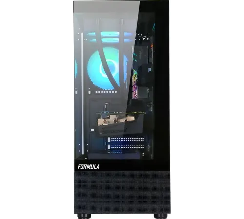 Корпус Formula Crystal Z1 PLUS черный без БП ATX 3x120mm 2xUSB2.0 1xUSB3.0 1xUSB3.1 audio bott PSU Корпус Formula Crystal Z1 PLUS черный без БП ATX 3x120mm 2xUSB2.0 1xUSB3.0 1xUSB3.1 audio bott PSU
