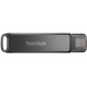SanDisk USB Drive 128GB iXpand Luxe Type-C/Lightning