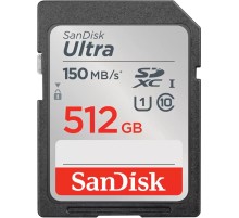 Флеш карта SDXC 512GB Sandisk SDSDUNC-512G-GN6IN Ultra 80