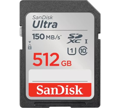 Флеш карта SDXC 512GB Sandisk SDSDUNC-512G-GN6IN Ultra 80