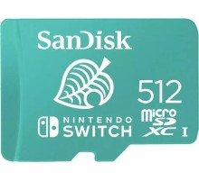 Флеш карта microSDXC 512GB Sandisk SDSQXAO-512G-GN3ZN Nintendo Switch