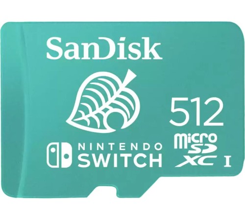 Флеш карта microSDXC 512GB Sandisk SDSQXAO-512G-GN3ZN Nintendo Switch
