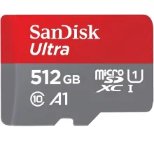 Флеш карта microSDXC 512GB Sandisk SDSQUAC-512G-GN6MN Ultra