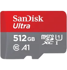 Флеш карта microSDXC 512GB Sandisk SDSQUAC-512G-GN6MN Ultra