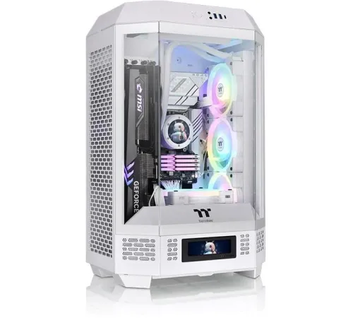 Корпус Thermaltake The Tower 300 белый без БП mATX 11x120mm 5x140mm 2xUSB3.0 1xUSB3.1 audio bott PSU Корпус Thermaltake The Tower 300 белый без БП mATX 11x120mm 5x140mm 2xUSB3.0 1xUSB3.1 audio bott PSU