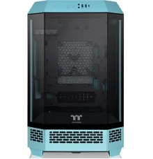 Корпус Thermaltake The Tower 300 Turquoise без БП mATX 11x120mm 5x140mm 2xUSB3.0 1xUSB3.1 audio bott PSU