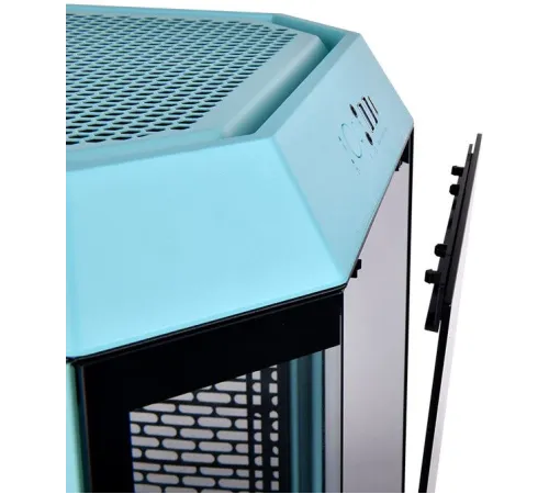 Корпус Thermaltake The Tower 300 Turquoise без БП mATX 11x120mm 5x140mm 2xUSB3.0 1xUSB3.1 audio bott PSU Корпус Thermaltake The Tower 300 Turquoise без БП mATX 11x120mm 5x140mm 2xUSB3.0 1xUSB3.1 audio bott PSU