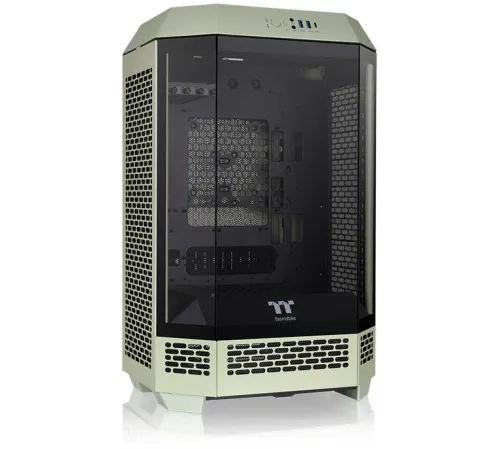 Корпус Thermaltake The Tower 300 Matcha Green без БП mATX 11x120mm 5x140mm 2xUSB3.0 1xUSB3.1 audio bott PSU Корпус Thermaltake The Tower 300 Matcha Green без БП mATX 11x120mm 5x140mm 2xUSB3.0 1xUSB3.1 audio bott PSU