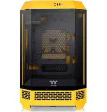 Корпус Thermaltake The Tower 300 Bumblebee желтый без БП mATX 11x120mm 5x140mm 2xUSB3.0 1xUSB3.1 audio bott PSU