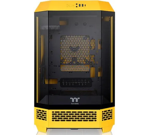 Корпус Thermaltake The Tower 300 Bumblebee желтый без БП mATX 11x120mm 5x140mm 2xUSB3.0 1xUSB3.1 audio bott PSU Корпус Thermaltake The Tower 300 Bumblebee желтый без БП mATX 11x120mm 5x140mm 2xUSB3.0 1xUSB3.1 audio bott PSU