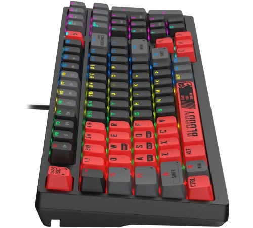 Клавиатура A4Tech Bloody S98 Sports Red BLMS Plus механическая красный/черный USB for gamer LED (S98 SPORTS RED BLMS RED PLUS) Клавиатура A4Tech Bloody S98 Sports Red BLMS Plus механическая красный/черный USB for gamer LED (S98 SPORTS RED BLMS RED PLUS)
