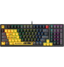 Клавиатура A4Tech Bloody S98 Sports Lime BLMS Plus механическая желтый/серый USB for gamer LED (S98 SPORTS LIME BLMS RED PLUS)