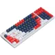 Клавиатура A4Tech Bloody S98 Sports Navy BLMS Plus механическая синий/белый USB for gamer LED (S98 SPORTS NAVY BLMS RED PLUS)