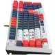 Клавиатура A4Tech Bloody S98 Sports Navy BLMS Plus механическая синий/белый USB for gamer LED (S98 SPORTS NAVY BLMS RED PLUS)