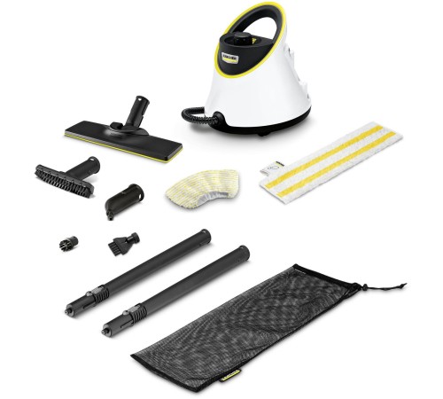 Пароочиститель напольный Karcher EasyFix SC 2 Deluxe 1500Вт белый