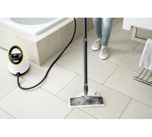 Пароочиститель напольный Karcher EasyFix SC 2 Deluxe 1500Вт белый