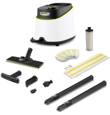 Пароочиститель напольный Karcher EasyFix SC 3 Deluxe 1900Вт белый