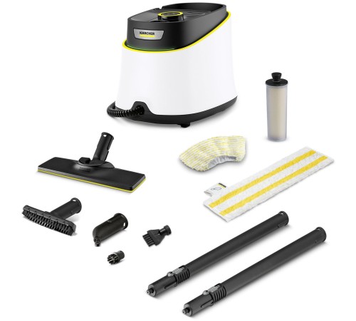 Пароочиститель напольный Karcher EasyFix SC 3 Deluxe 1900Вт белый