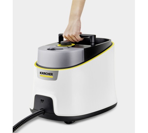 Пароочиститель напольный Karcher EasyFix SC 4 Deluxe Iron 2200Вт белый