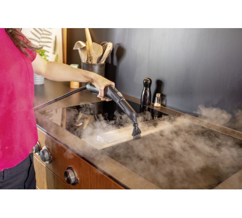 Пароочиститель напольный Karcher EasyFix SC 4 Deluxe Iron 2200Вт белый