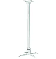 Кронштейн для проектора Buro PR04-140W белый макс.20кг потолочный поворот и наклон