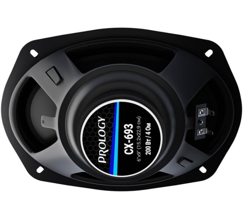 Колонки автомобильные Prology CX-693 200Вт 90дБ 4Ом 15x23см (6x9дюйм) (ком.:2кол.) коаксиальные трехполосные Колонки автомобильные Prology CX-693 200Вт 90дБ 4Ом 15x23см (6x9дюйм) (ком.:2кол.) коаксиальные трехполосные