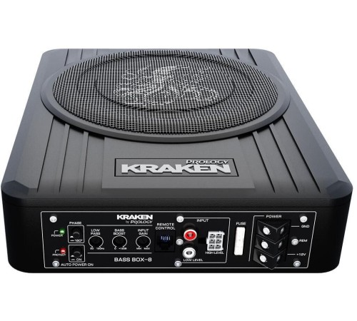 Сабвуфер автомобильный Prology KRAKEN BASS BOX-8" 100Вт активный (20см/8")