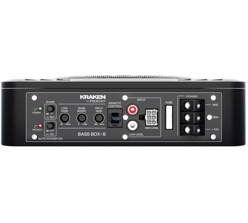 Сабвуфер автомобильный Prology KRAKEN BASS BOX-8" 100Вт активный (20см/8")