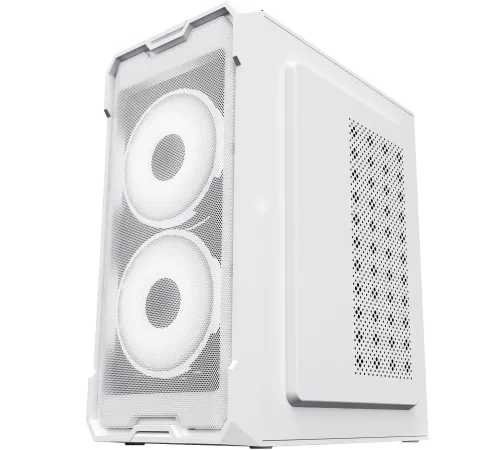 Корпус Оклик OCC-MN302F белый без БП mATX 1xUSB2.0 1xUSB3.0 audio Корпус Оклик OCC-MN302F белый без БП mATX 1xUSB2.0 1xUSB3.0 audio