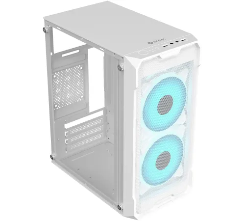 Корпус Оклик OCC-MN302F белый без БП mATX 1xUSB2.0 1xUSB3.0 audio Корпус Оклик OCC-MN302F белый без БП mATX 1xUSB2.0 1xUSB3.0 audio