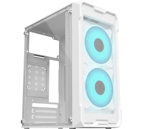 Корпус Оклик OCC-MN302F белый без БП mATX 1xUSB2.0 1xUSB3.0 audio Корпус Оклик OCC-MN302F белый без БП mATX 1xUSB2.0 1xUSB3.0 audio